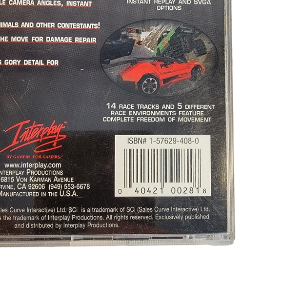 Carmageddon High Octane Vintage PC Game 1998 Tested Working - Picture 8 of 11